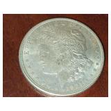 1921 US MORGAN SILVER DOLLAR COIN