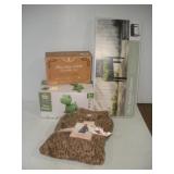 ASSORTED NEW HOUSEHOLD ITEMS (2XL SWEATER)