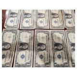 (10) US $1 DOLLAR 1957A SILVER CERTIFICATE BILLLS