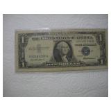 1957 1 DOLLAR SILVER CERTIFICATE