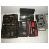 ASSORTED BIT DRIVER AND SOCKET SETS