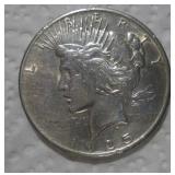 1925 PEACE SILVER DOLLAR