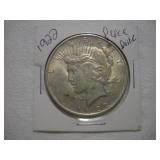 1922 SILVER PEACE DOLLAR