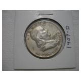 1957 - D - FRANKLIN HALF DOLLAR
