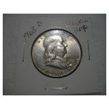 1963 - D - FRANKLIN HALF DOLLAR