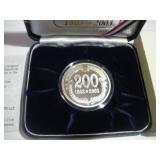 2003 1 TROY OZ SILVER BURROGH OF CHAMBERSBURG--