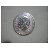 2 OZ FINE SILVER 2023 GREAT BRITTAIN 5P SILVER --