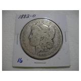 1882 - O - MORGAN SILVER DOLLAR