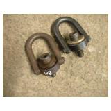 (2) 1X8 SWIVEL HOIST RINGS