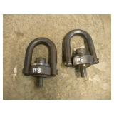 (2) 1X8 SWIVEL HOIST RINGS