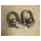 (2) 1X8 SWIVEL HOIST RINGS
