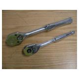 GEARWRENCH 3/8 AND ARMSTRONG 1/2IN DRIVE RATCHETS