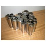 1/2 IN DRIVE DEEPWELL SOCKETS 3/4 TO 1 1/4 NOT A