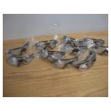 (9) PAIR OF RATTLESNAKE ANTI FOG SAFTEY GLASSES