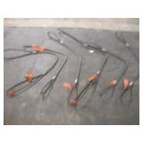 (6) SULIVAN 4FT WIRE ROPE SLINGS 1/2IN THICK