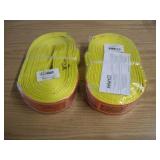 (2) 12FT LIFT ALL POLYESTER SLINGS 6400LB CAP