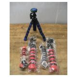(5) CAMERA TRIPODS