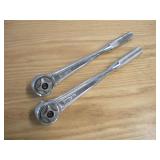 (2) WILLIAMS 1/2 IN RATCHETS