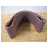(6) 3M  6IN X 48IN SANDING BELTS 100 GRIT