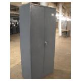 METAL STORAGE CABINET 36X18X78