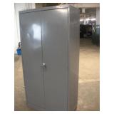 TENNSCO METAL STORAGE CABINET W/ KEY 36X18X72