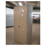 METAL STORAGE CABINET 36X18X78