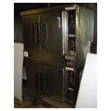 HOBART DOUBLE GAS OVEN  ON WHEELS