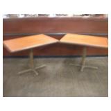 (2) 3 1/2 FT TABLES