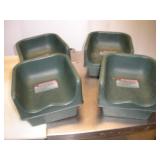 (4) PLASTIC BOOSTER SEATS
