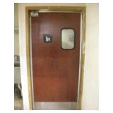 DOUBLE SWINGING KITCHEN DOOR 35X78