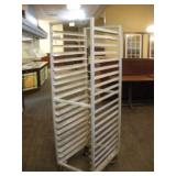 NEW AGE NSF ALUMINUM BAKERS RACK ON WHEELS