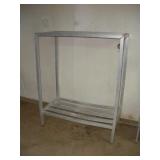 ALUMINUM DOUBLE DUNNAGE RACK 48X24X60