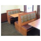 (3) BOOTH SECTIONS W/