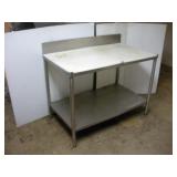 STAINLESS STEEL CHOP TABLE 48X28X40