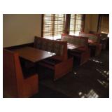 (4) BOOTH SECTIONS W/