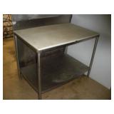 STAINLESS STEEL CHOP TABLE 36X28X40