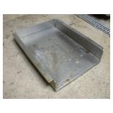 STAINLESS STEEL DEEP FRYER SHELF 24X36
