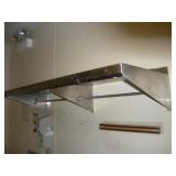 4FT STAINLESS  STEEL SHELF
