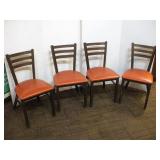 (4) STACKING DINING ROOM CHAIRS