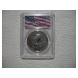 1989 1OZ SILVER $5 MAPLE LEAF CANADIAN PROOF