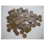 (100) WHEAT PENNIES