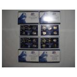 2005 TO 2008 STATE QUARTER PROOF SETS