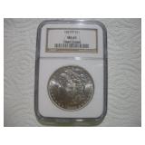 1883 (O) MORGAN SILVER DOLLAR