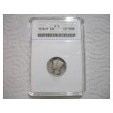 *RARE* 1916 (D) MERCURY DIME