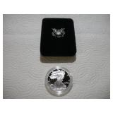 2003 1OZ SILVER AMERICAN EAGLE PROOF W/