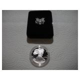 1989 1OZ SILVER AMERICAN EAGLE PROOF W/
