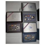 1986-87-AND 88 PRESTIGE PROOF SETS W/