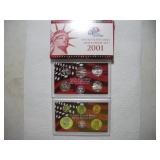 2001 SILVER PROOF SET