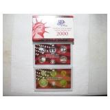 2000 SILVER PROOF SET