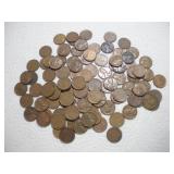 (100) WHEAT PENNIES